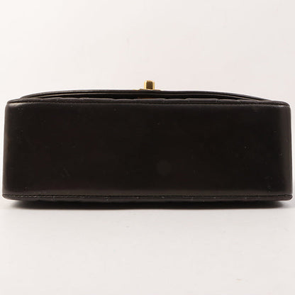 Chanel Around 1995 Made Diana Flap Chain Bag 23Cm Black