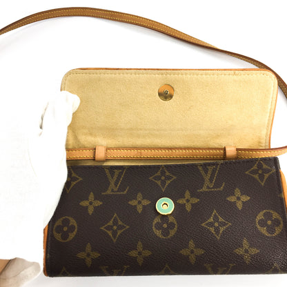 Louis-Vuitton Twin Pochette PM Monogram Crossbody Bag