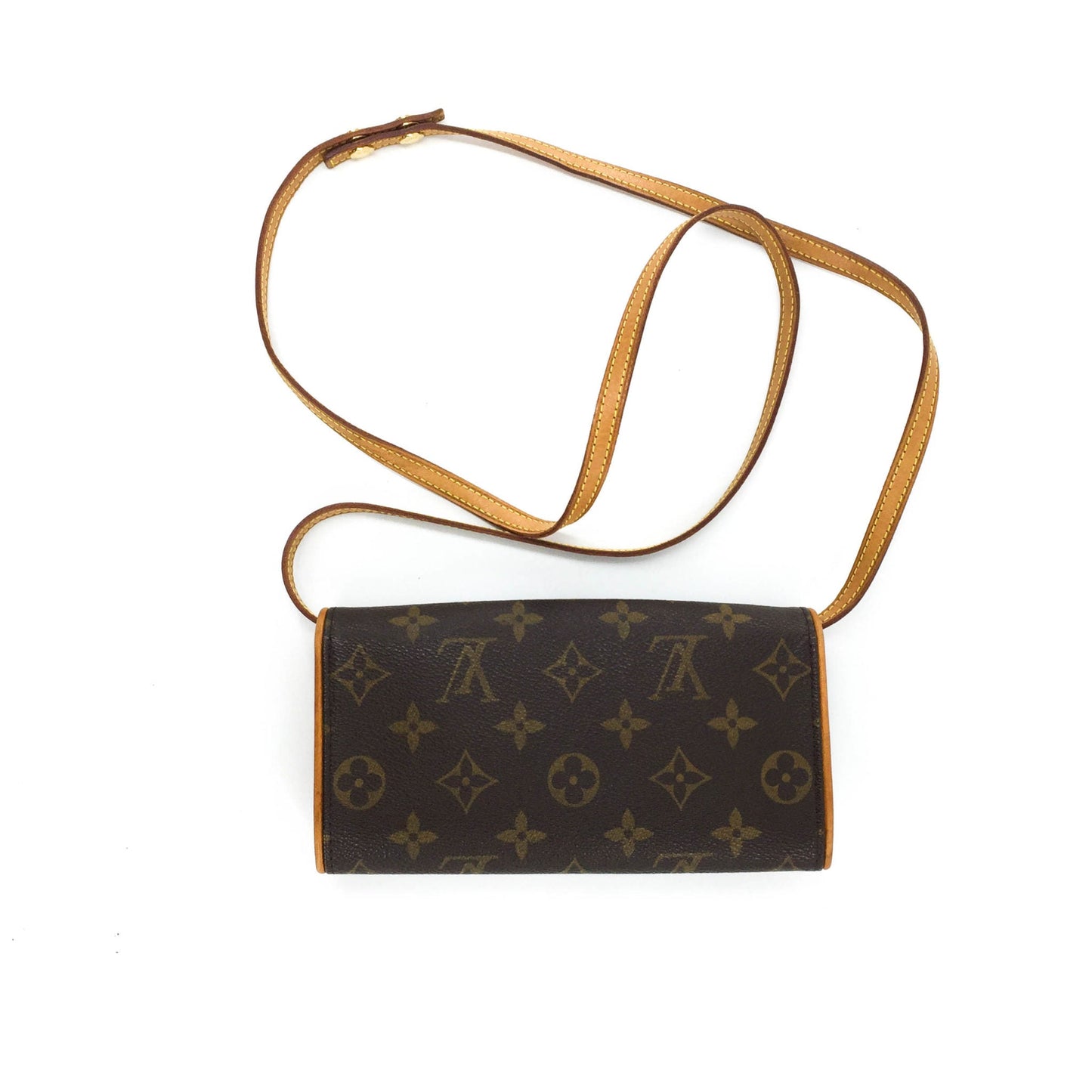 Louis-Vuitton Twin Pochette PM Monogram Crossbody Bag