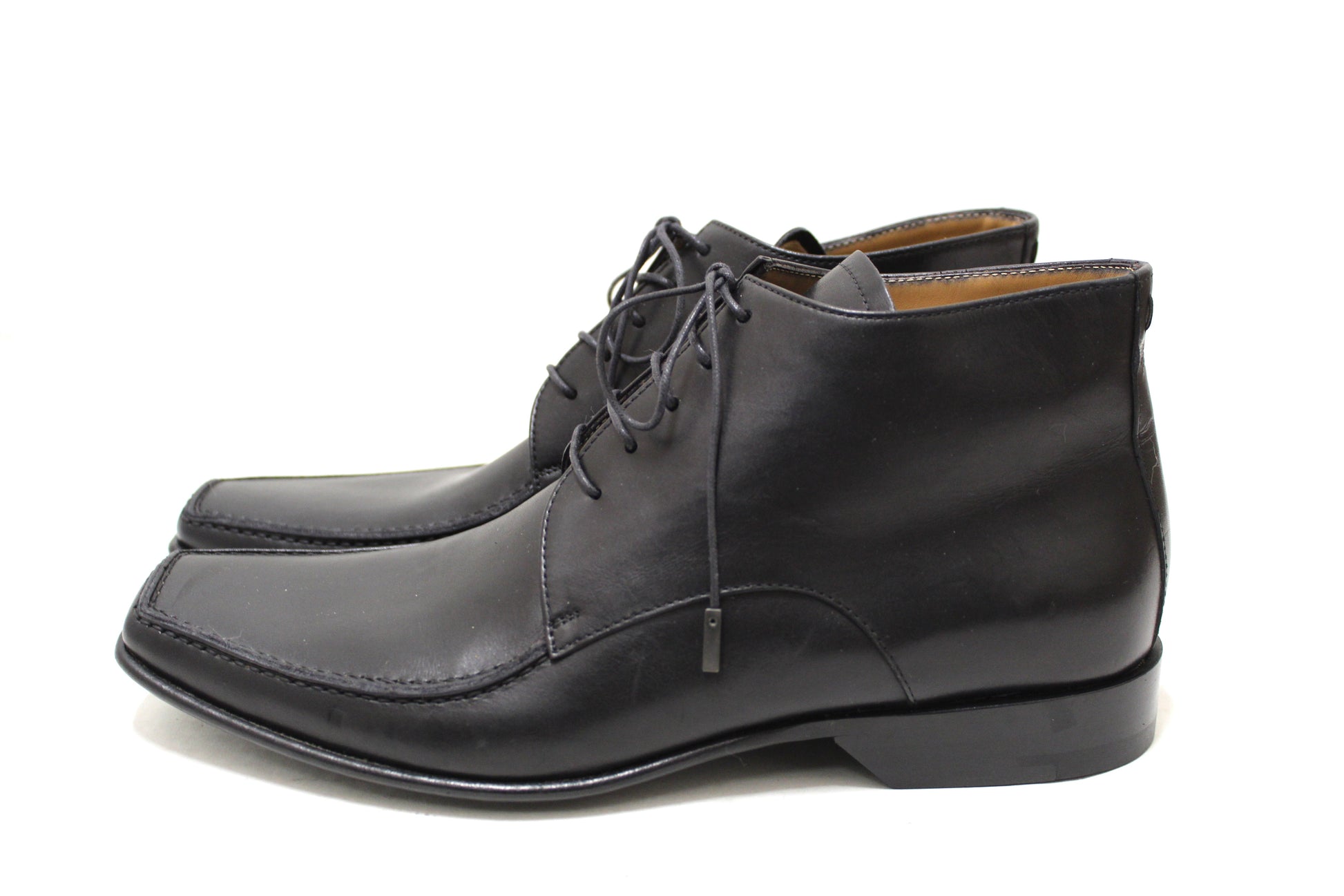 Louis Vuitton Men's Black Calf Leather Lace Dress Shoes  | Italystation.com - Shop Now at italystation.com