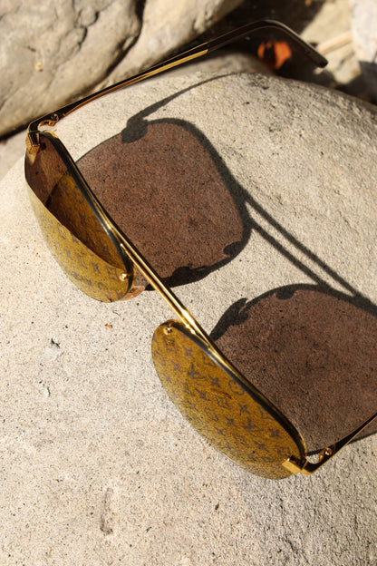 LOUIS VUITTON Clockwise Sunglasses MNG