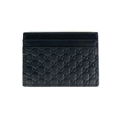 Louis-Vuitton Monogram Card Holder Black