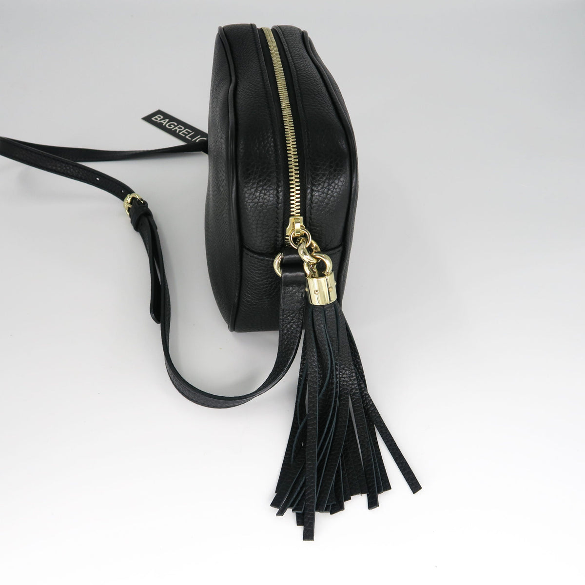 Gucci Soho small leather disco bag in black