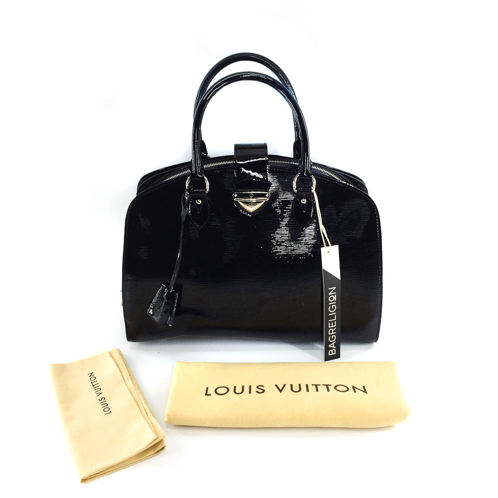 Louis-Vuitton EPI Pont Neuf GM Handbag M59042 Black