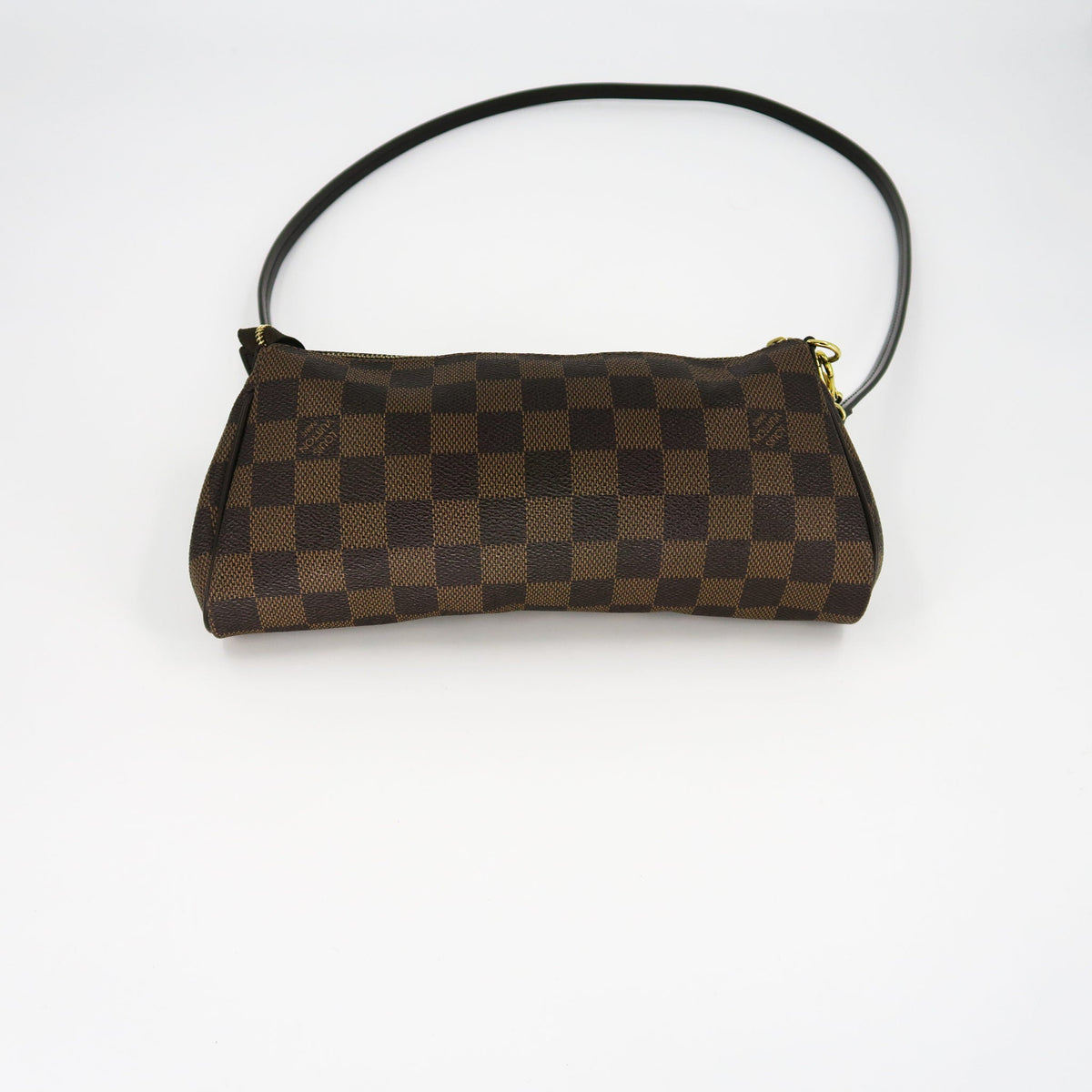 Louis-Vuitton Eva Damier Ebene Clutch