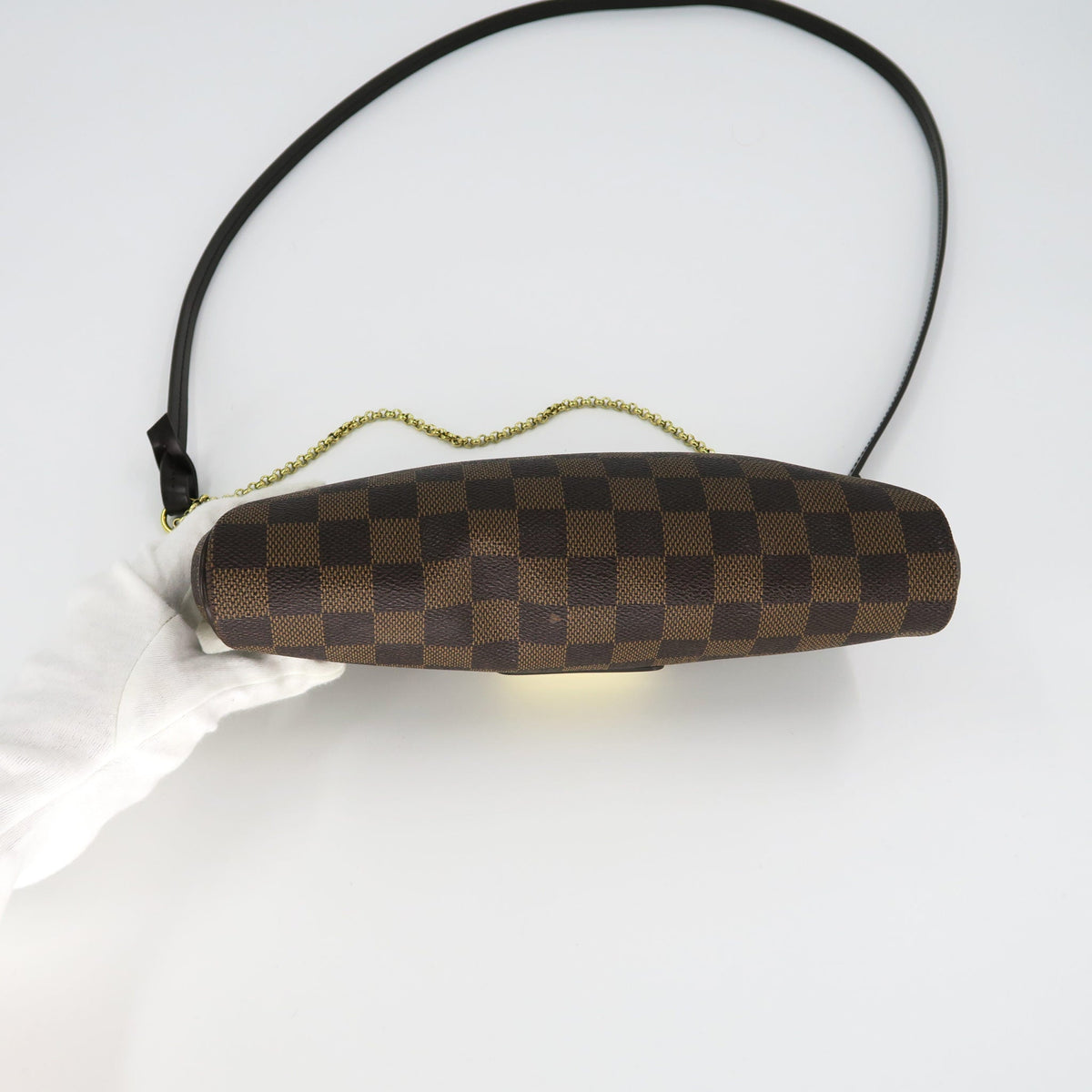 Louis-Vuitton Eva Damier Ebene Clutch