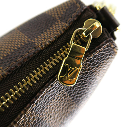 Louis-Vuitton Eva Damier Ebene Clutch