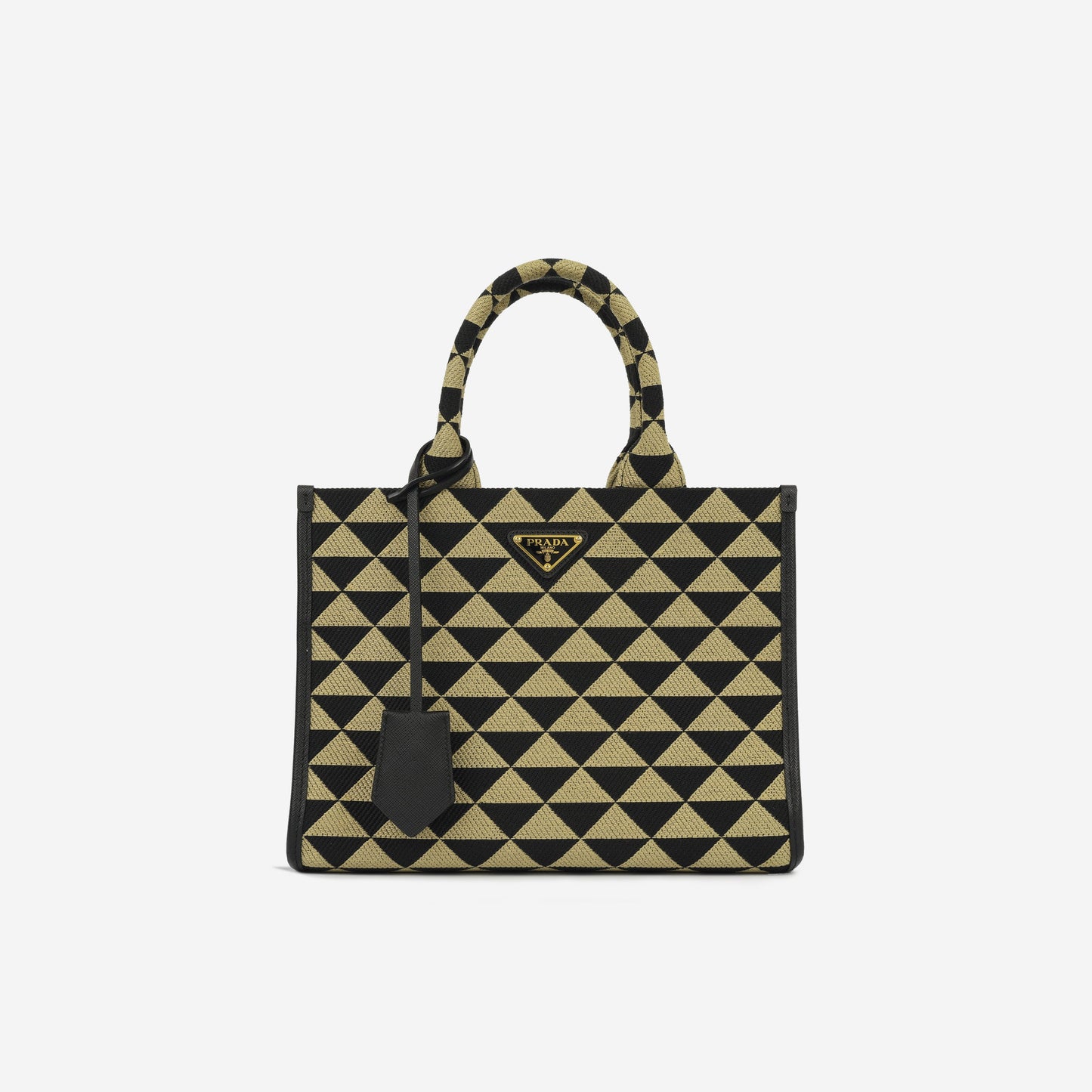 Small Prada Symbole Embroidered Bag