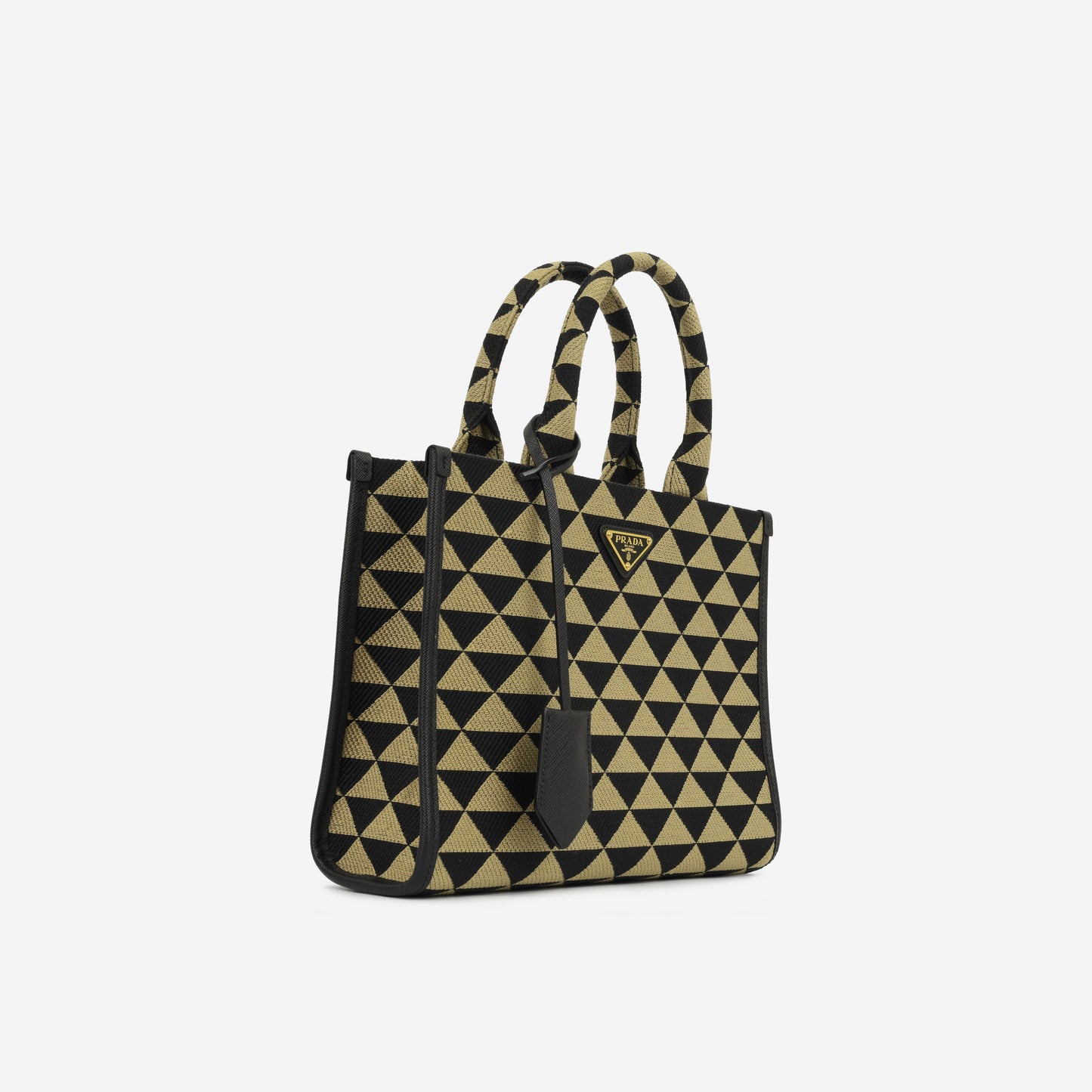 Small Prada Symbole Embroidered Bag