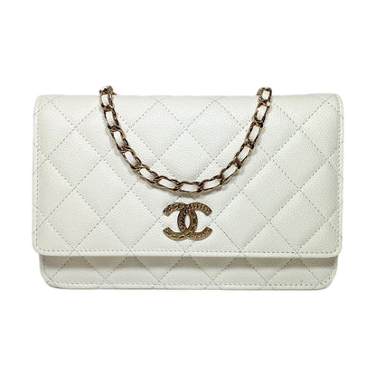 Chanel Ivory Wallet On Chain