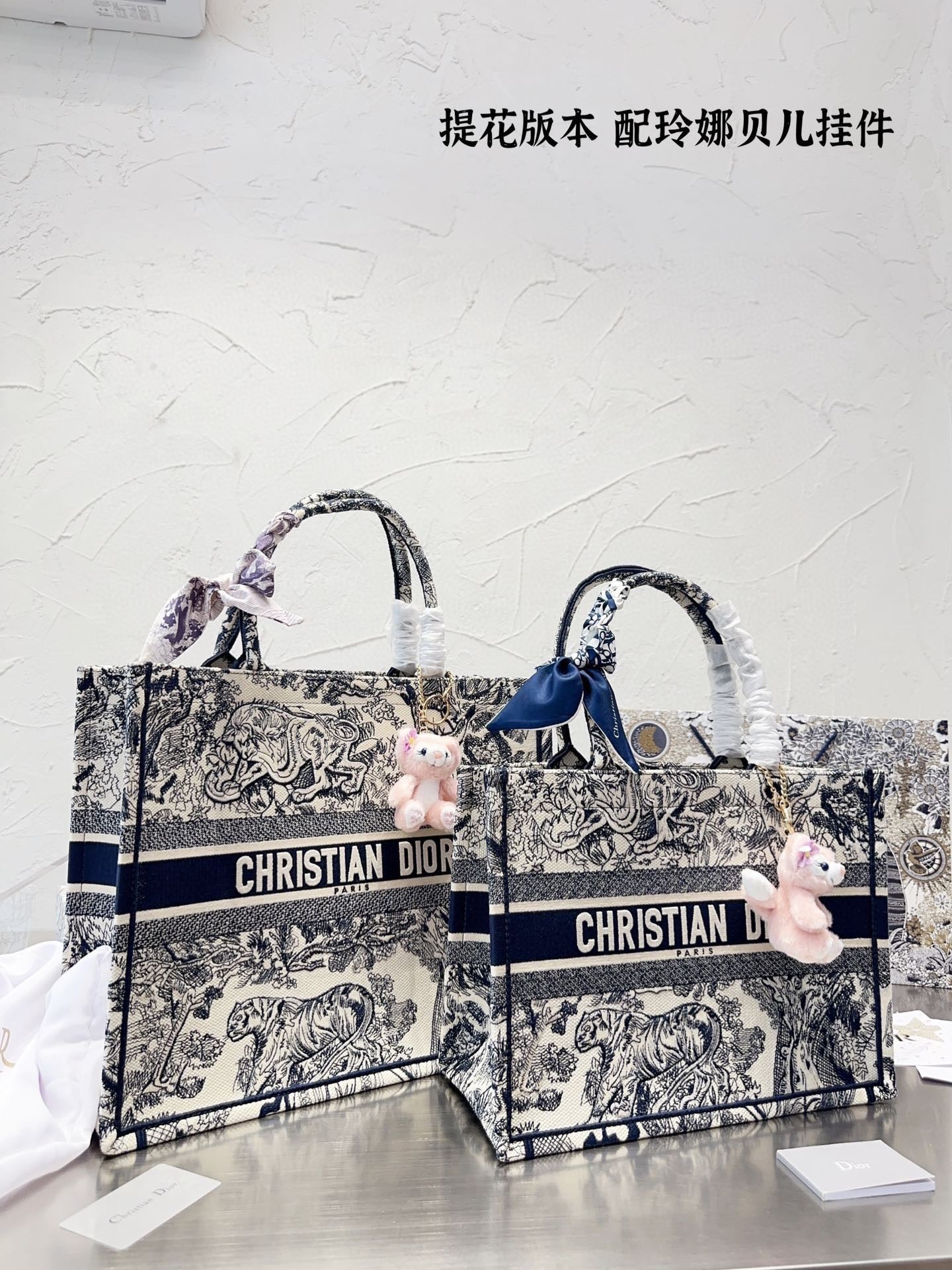DR313 Medium/Large Dior Book Tote