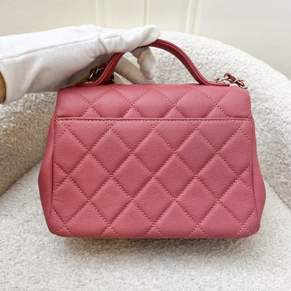 Chanel Small Business Affinity Flap in Pink Caviar and LGHW