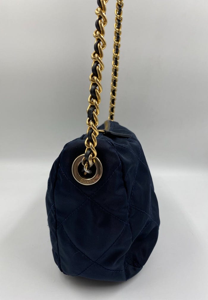 Prada Nylon Navy Crossbody Bag