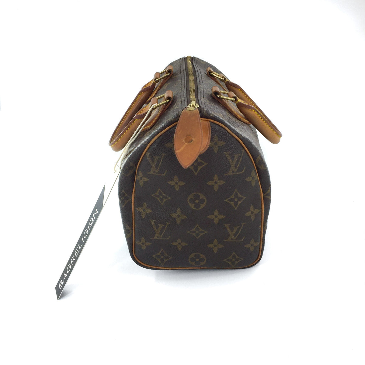 Louis-Vuitton Vintage Louis Vuitton Speedy 25 Monogram Canvas Handbag