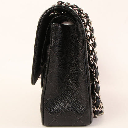 CHANEL Around 2000 Made Caviar Skin Classic Flap Chain Bag 25Cm Black