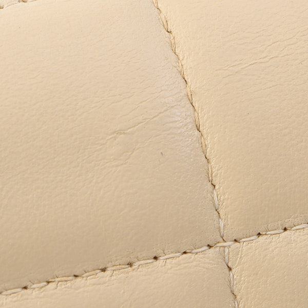 Chanel Around 2000 Made Chocobar Turn-Lock Chain Bag Ivory