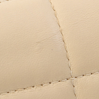 Chanel Around 2000 Made Chocobar Turn-Lock Chain Bag Ivory