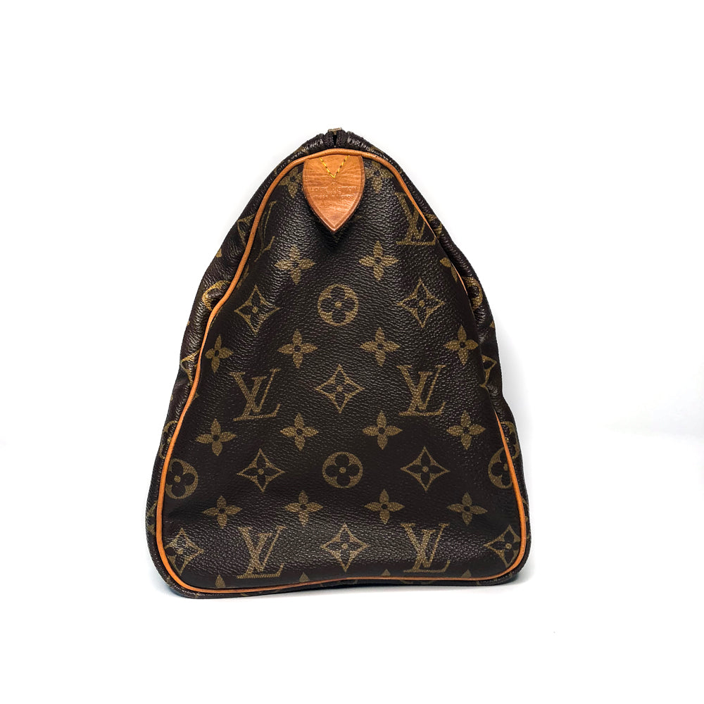 Louis-Vuitton Vintage Monogram Speedy 30 Canvas Bag