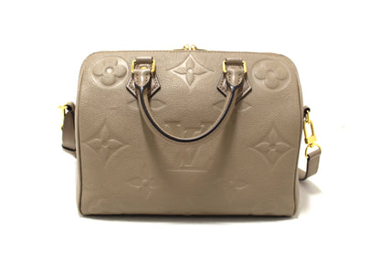 Louis Vuitton Turtledove Empreinte Leather Speedy 25 Bandouliere Crossbody Bag