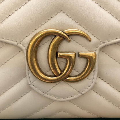 Gucci Marmont White WOC