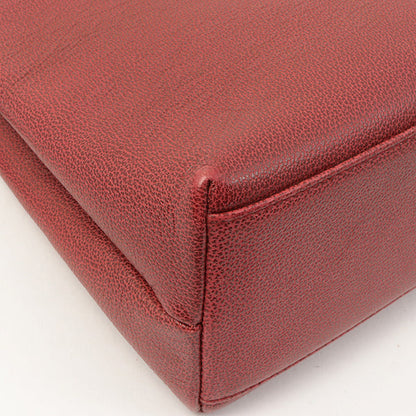 Chanel Around 1998 Made Caviar Skin Cc Mark Shoulder Bag Bordeaux