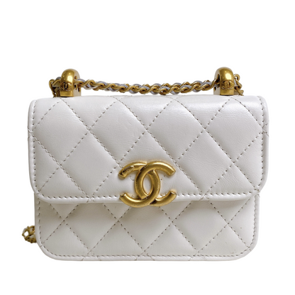 CHANEL WHITE MINI