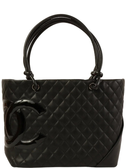Chanel Around  Made Cambon Tote Bag Black