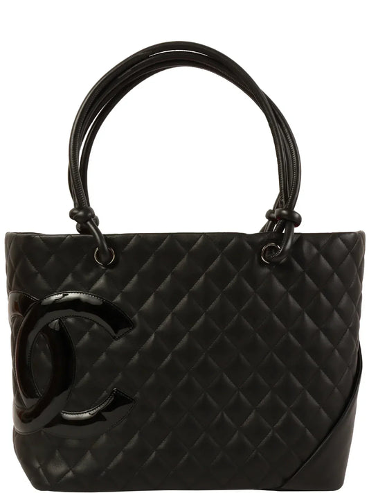 Chanel Around  Made Cambon Tote Bag Black