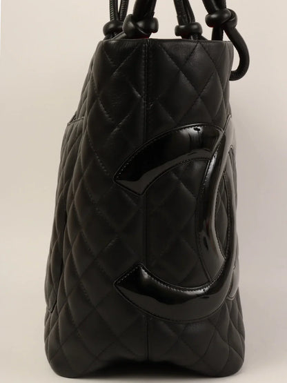 Chanel Around  Made Cambon Tote Bag Black
