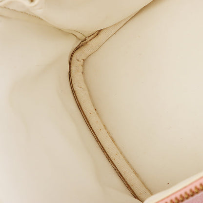 Chanel Around 2003 Caviar Skin Cc Mark Stitch Vanity Pink
