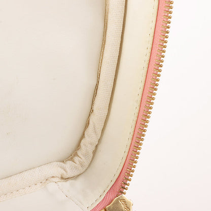 Chanel Around 2003 Caviar Skin Cc Mark Stitch Vanity Pink