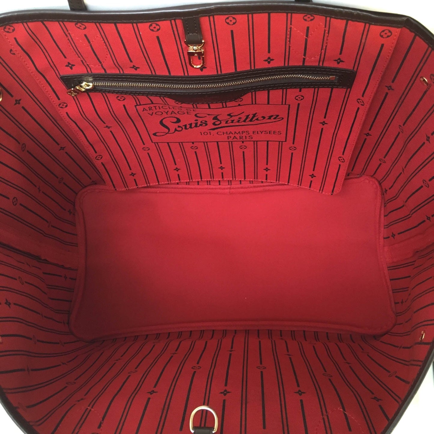 Louis-Vuitton Neverfull GM Damier Ebene GHW