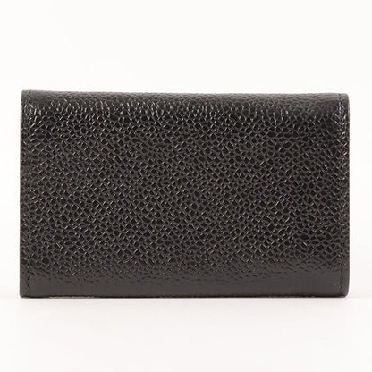 CHANEL Around 1997 Made Caviar Skin Cc Mark Stitch Key Case Black