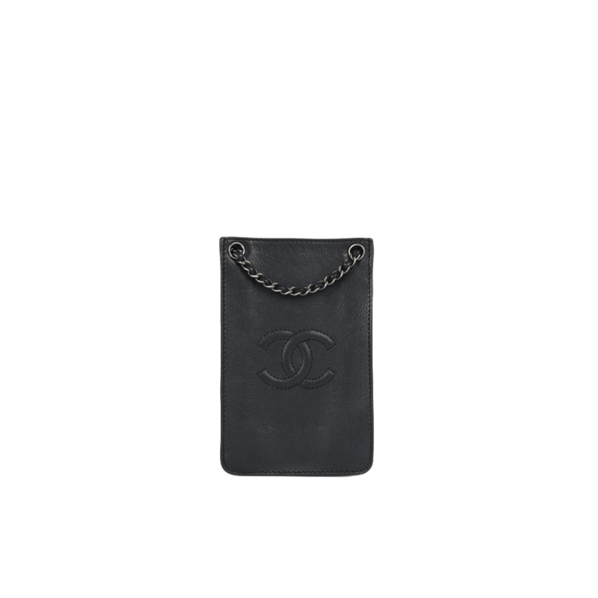 Chanel CC Phone Holder - Black