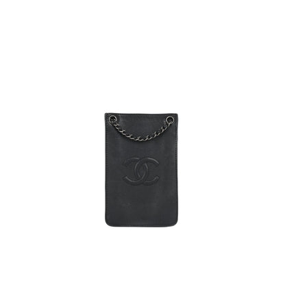 Chanel CC Phone Holder - Black