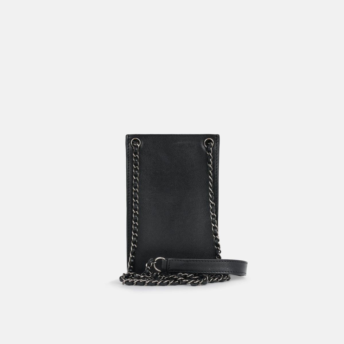 Chanel CC Phone Holder - Black