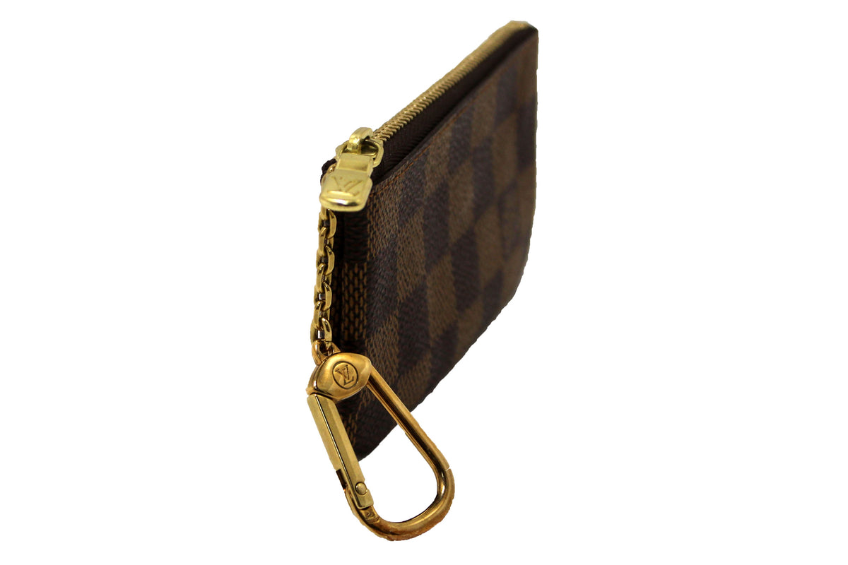 Louis Vuitton Damier Ebene Canvas Key Pouch