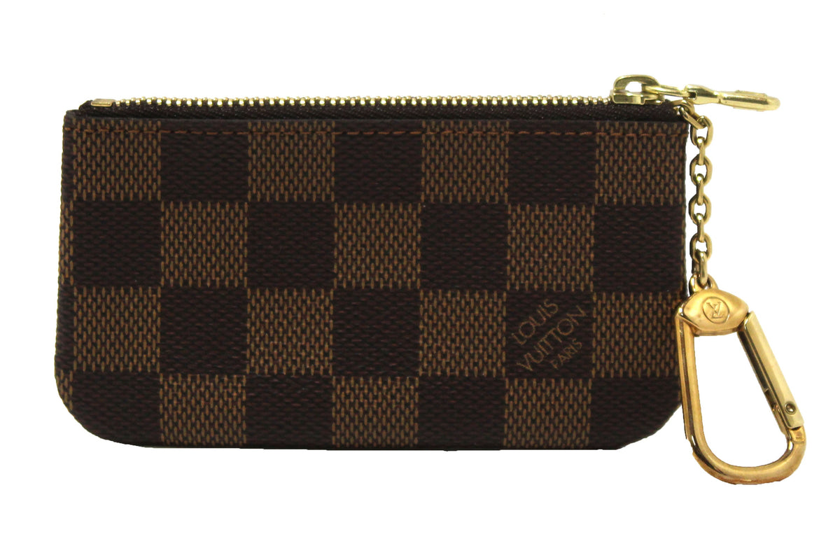 Louis Vuitton Damier Ebene Canvas Key Pouch