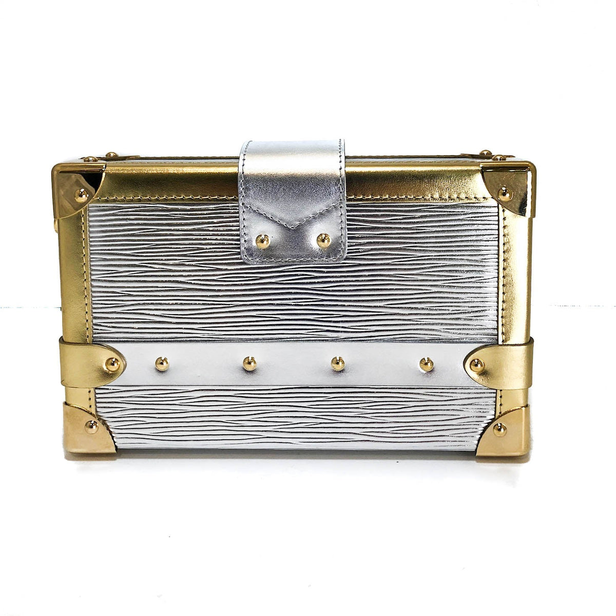 Louis-Vuitton Petite Malle Trunk Chest Bag
