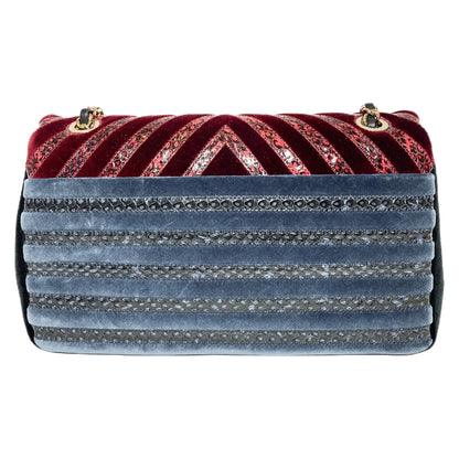 Chanel Velvet Python Limited Edition Flap Bag
