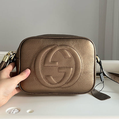 GC676 GG Disco Soho Shoulder Bag / 8.3x5.9x2.7inch