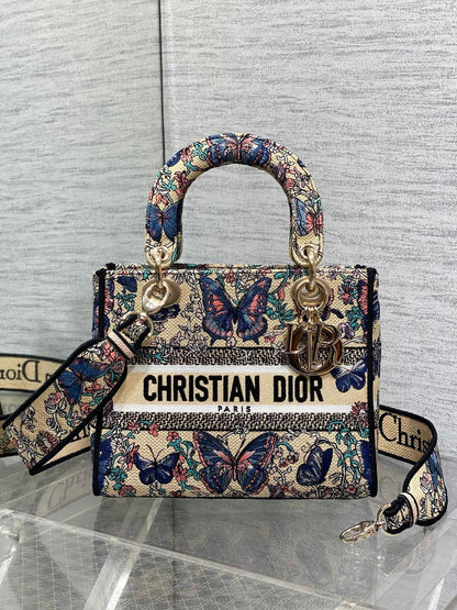 DR528 Medium Lady D-Lite Bag / 9.5x8.5x4.5inches / HIGHEST QUALITY VERSION