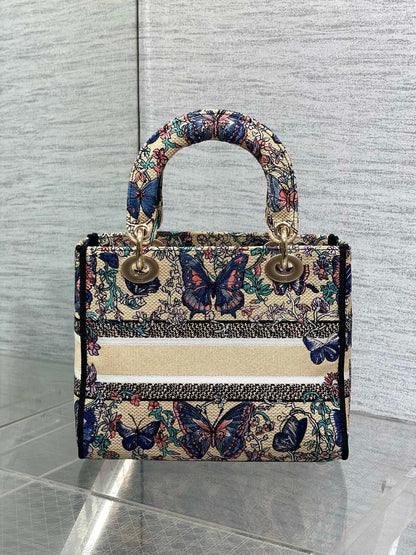 DR528 Medium Lady D-Lite Bag / 9.5x8.5x4.5inches / HIGHEST QUALITY VERSION
