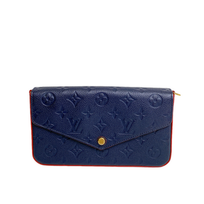 LV FELICIE POCHETTE IN NAVY BLUE