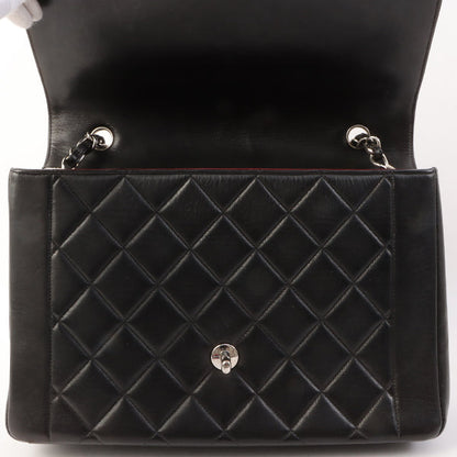 Chanel Around 1997 Made Diana Flap Chain Bag Black