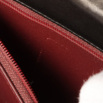 Chanel Around 2001 Made Full Flap Turn-Lock Chain Bag Black