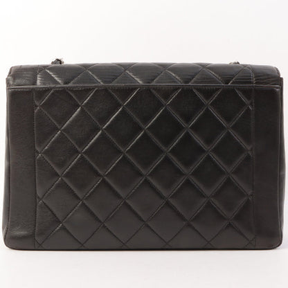 Chanel Around 1997 Made Diana Flap Chain Bag Black
