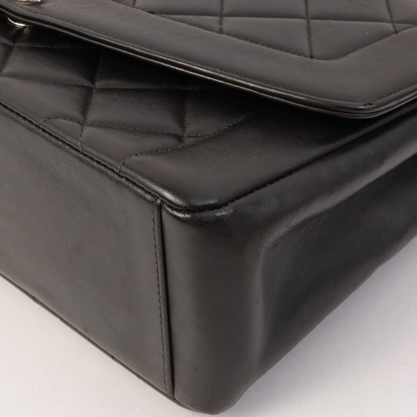 Chanel Around 1997 Made Diana Flap Chain Bag Black