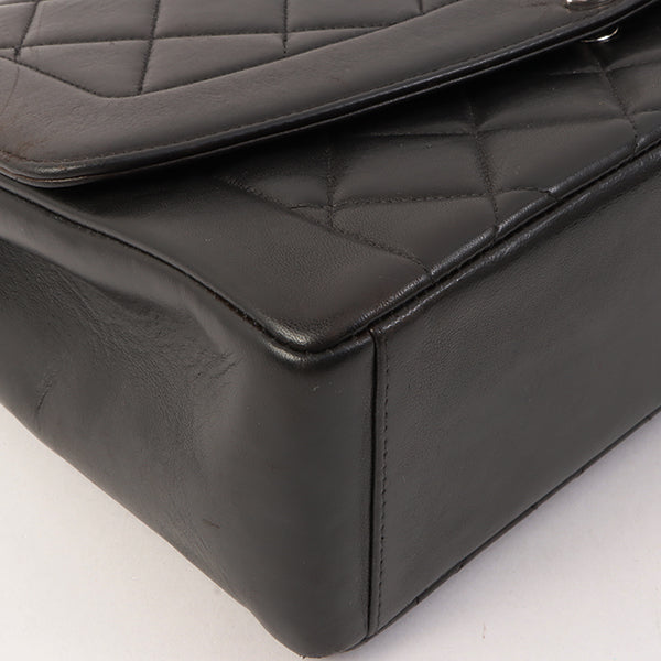 Chanel Around 1997 Made Diana Flap Chain Bag Black