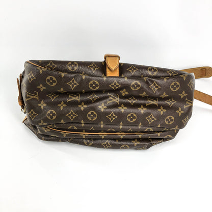Louis-Vuitton Vintage Monogram Saumur 35 Monogram Cross Body Bag